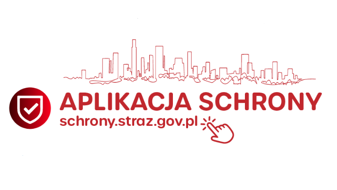 Aplikacja schron schrony.straz.gov.pl