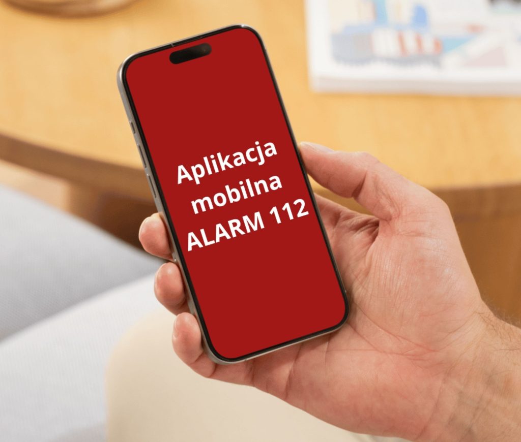 Aplikacja mobilna Alarm112
