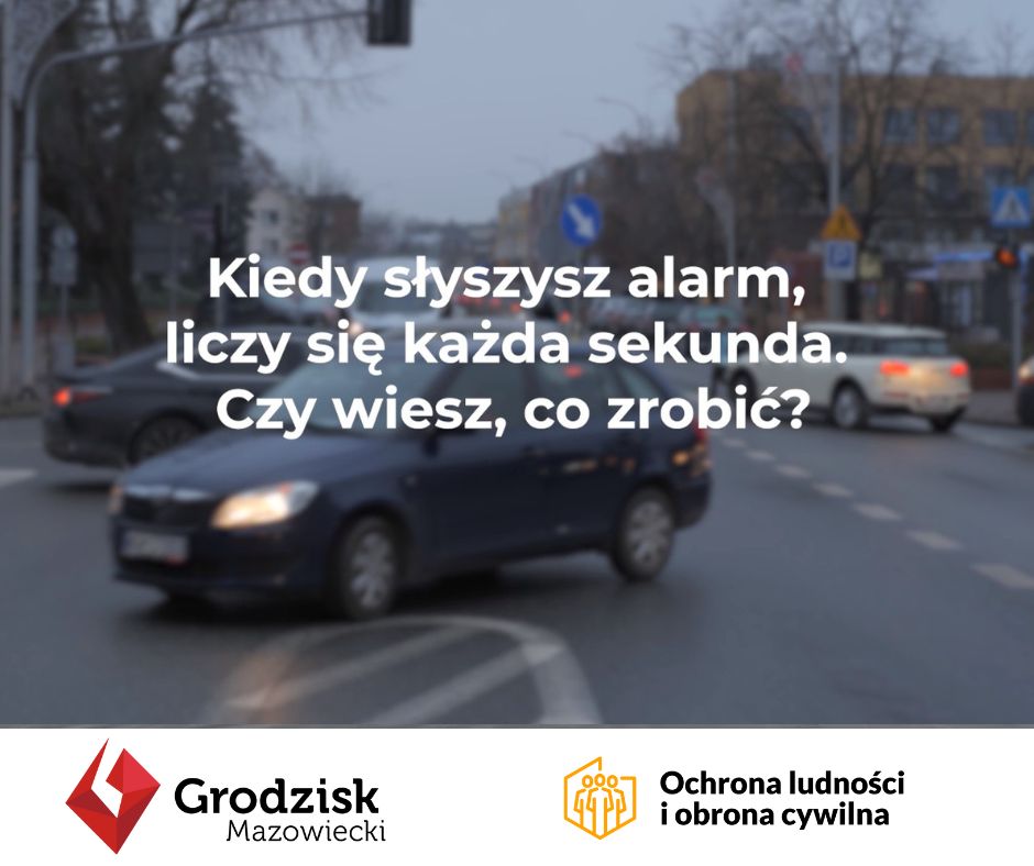 Kiedy usłyszysz alarm, liczy się każda sekunda. Czy wiesz co zrobić?