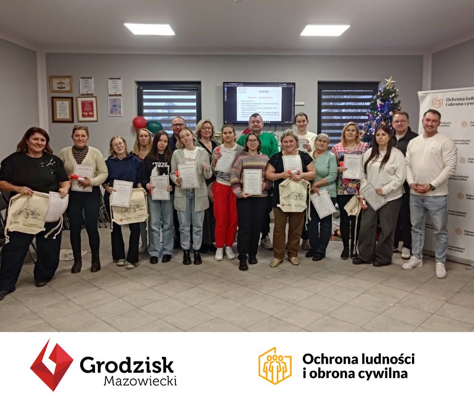 Kurs z zakresu pierwszej pomocy dla mieszkańców