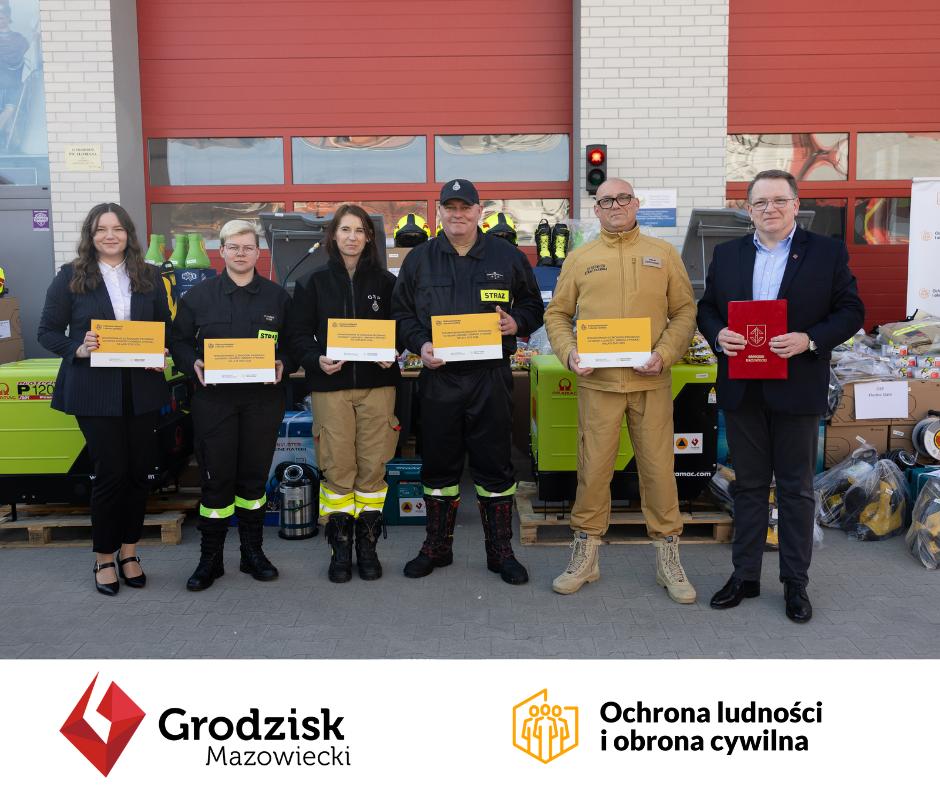 Nowy sprzęt dla bezpieczeństwa mieszkańców!