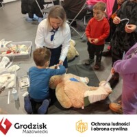 Pokazy z zakresu pierwszej pomocy i prawidłowego zachowania się w sytuacjach zagrożenia